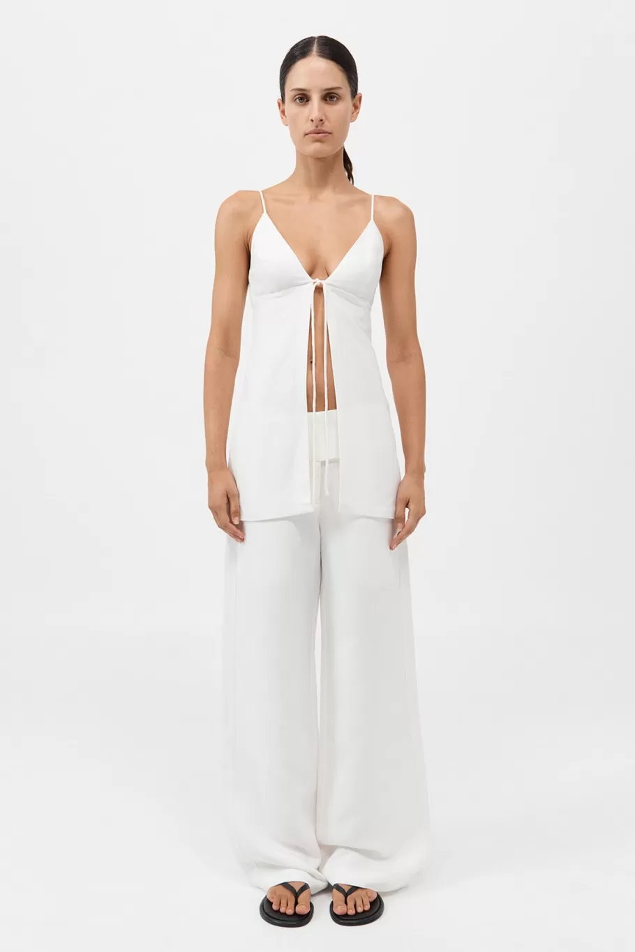 Tops | St. Agni Tie Front Top - SALT