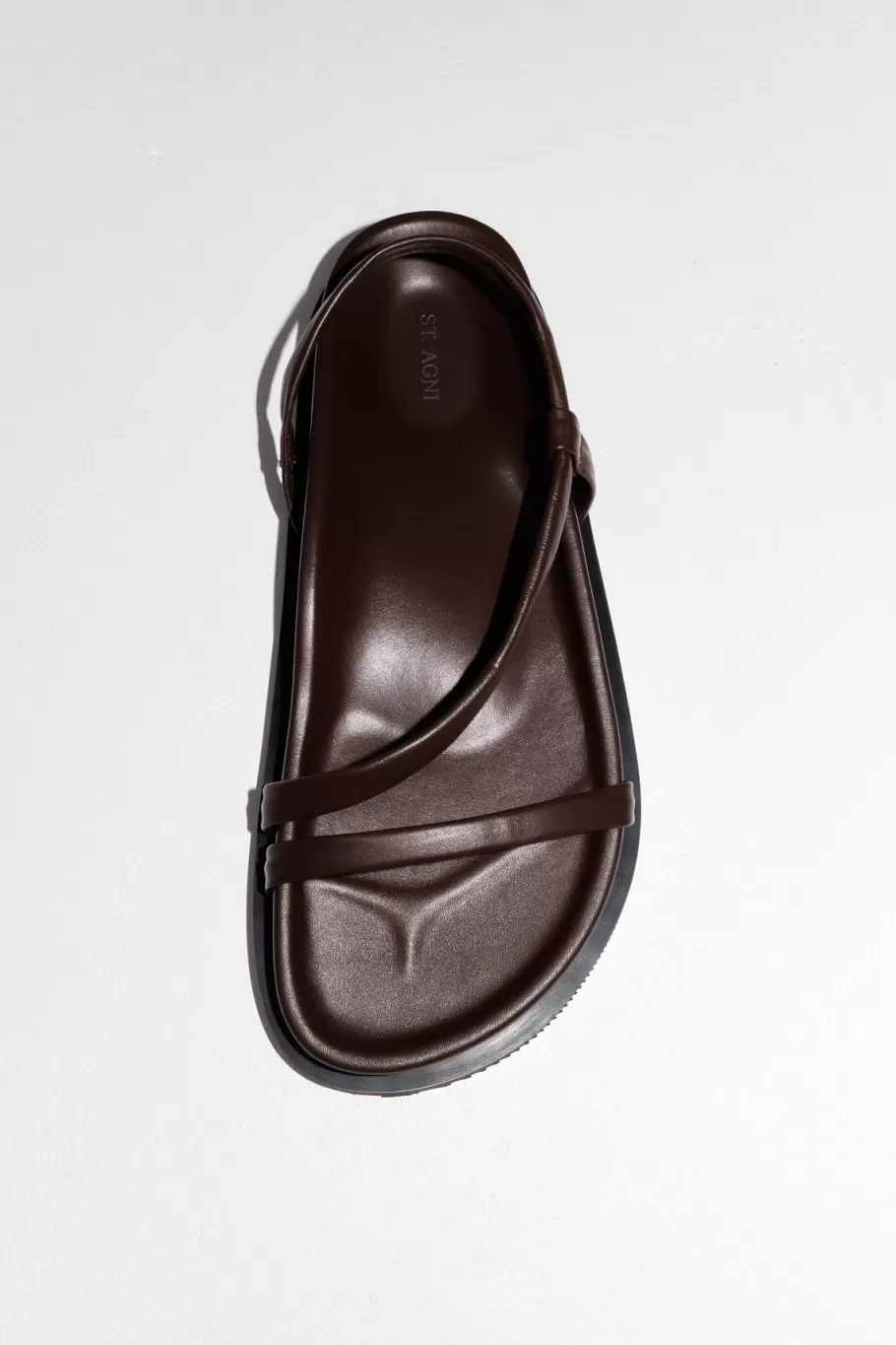 Sandals | St. Agni Twist Sandal - CHOCOLATE