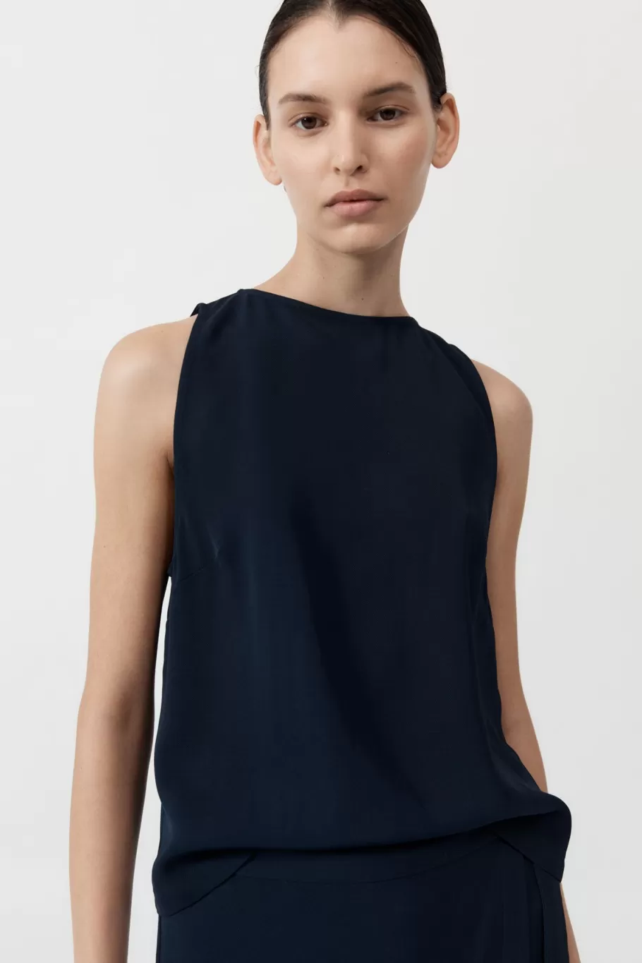 Tops | St. Agni Viscose Shell Top - INKWELL