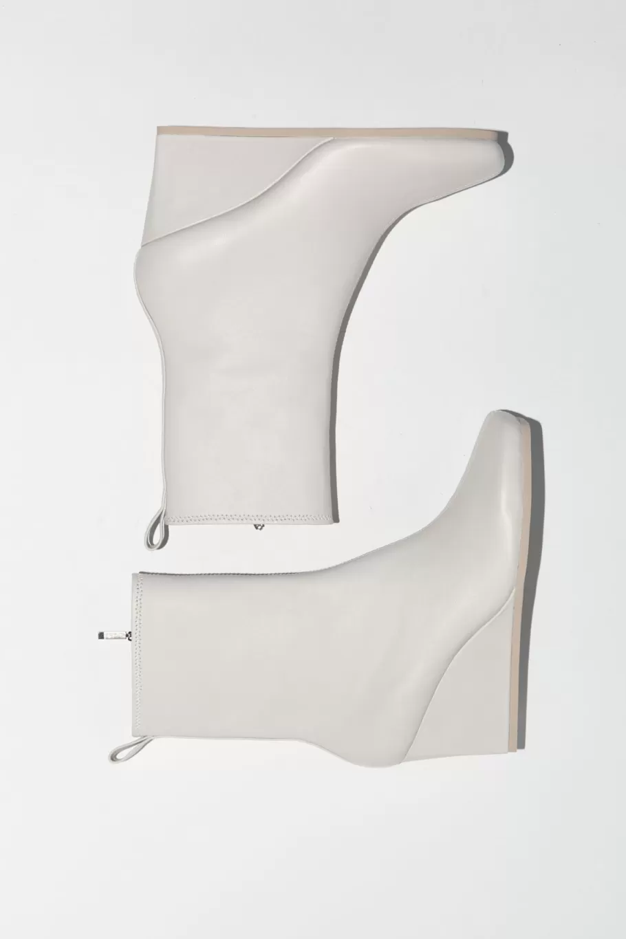 Boots | Wedges | St. Agni Wedge Boot - COOL WHITE