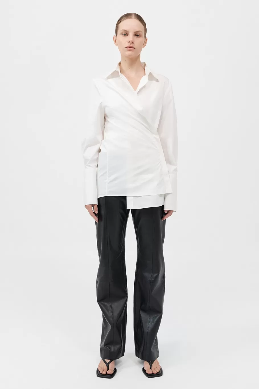 Tops | Shirts | St. Agni Wrap Shirt - White