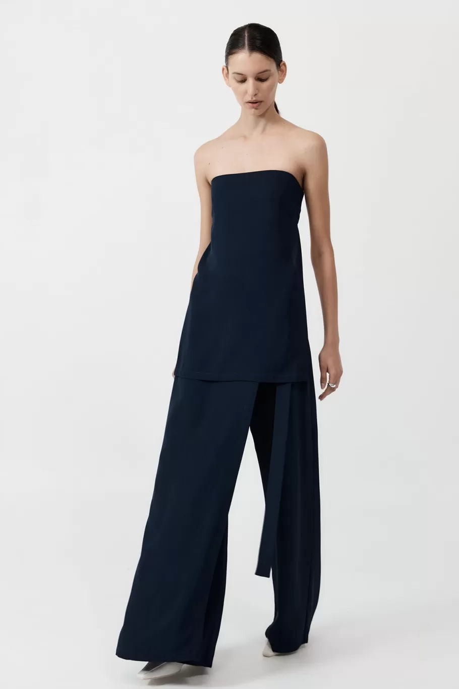 Pants | St. Agni Wrap Trousers - INKWELL